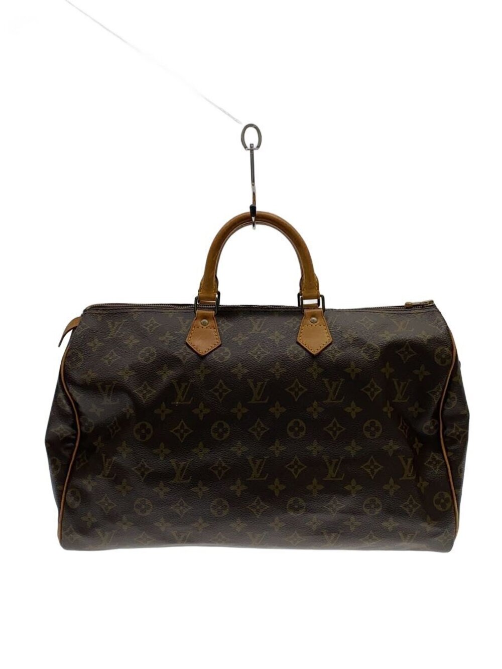 LOUIS VUITTON Speedy Canvas Brown